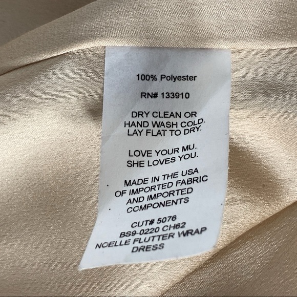 SHOW ME YOUR MUMU Noelle Wrap Maxi Dress in Tan - Picture 5 of 8